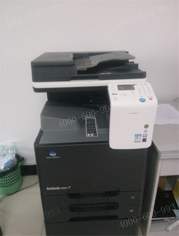 科頤辦公給圖文店安裝的柯尼卡美能達彩色復印機C221 科頤辦公給圖文店安裝的柯尼卡美能達彩色復印機C221