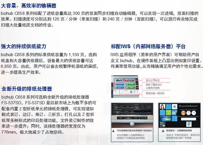 柯尼卡美能達(dá)彩色復(fù)印機(jī)C558高端配置再升級(jí)-科頤辦公 柯尼卡美能達(dá)彩色復(fù)印機(jī)C558高端配置再升級(jí)-科頤辦公