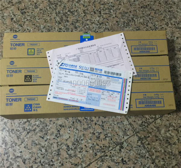 原裝柯尼卡美能達C308碳粉盒TN324墨粉待打包中--科頤辦公