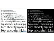 柯尼卡美能達(dá)復(fù)印機(jī)bizhub306質(zhì)量測(cè)試 小字佳黑度均勻