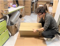 這個正在打包的柯尼卡美能達C226的定影器是你的嗎？準備發(fā)走啦！